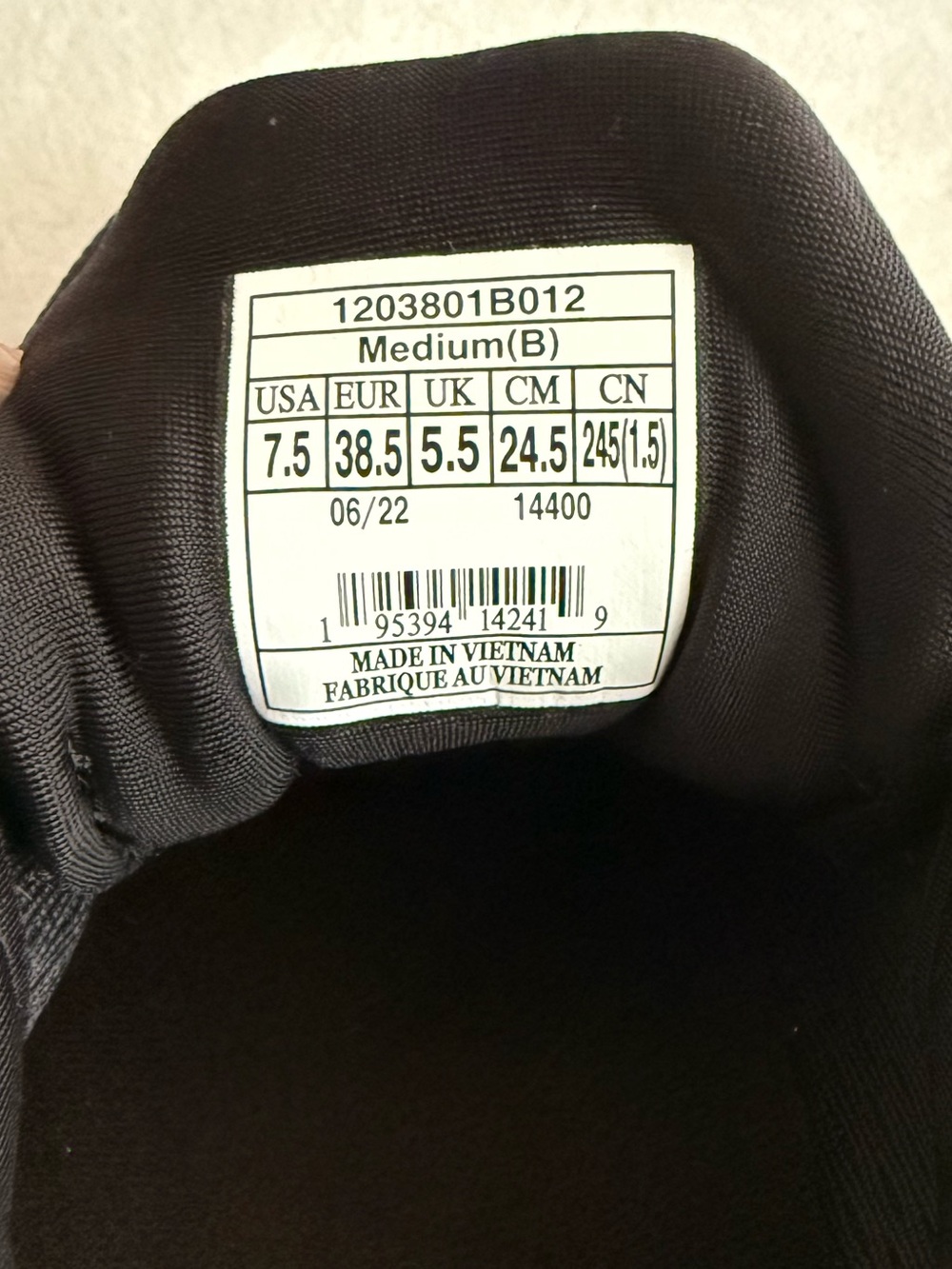 Brooks Ghost 15 Black White Running Shoes Women’s 7.5 Cushioned Sneakers - Picture 8 of 8